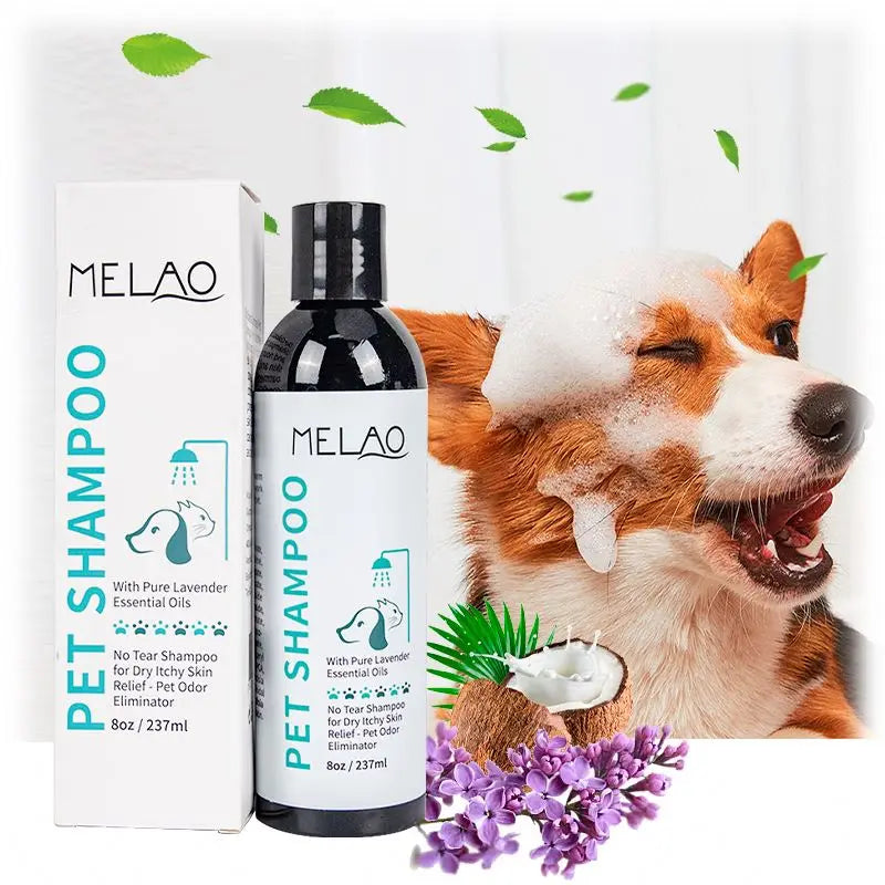 Pet Shampoo And Conditioner 2 In 1 Natural Moisturizing Shampoo Moisturizing Dog Shampoo For Sensitive Skin PH Balanced Shampoo