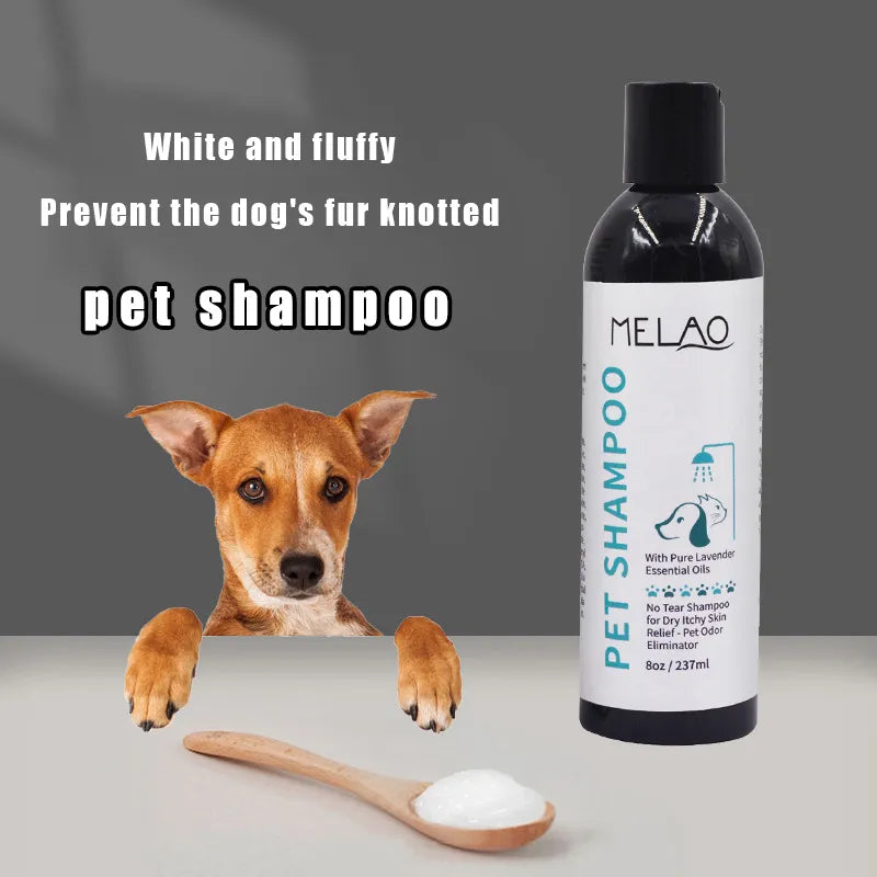 Pet Shampoo And Conditioner 2 In 1 Natural Moisturizing Shampoo Moisturizing Dog Shampoo For Sensitive Skin PH Balanced Shampoo