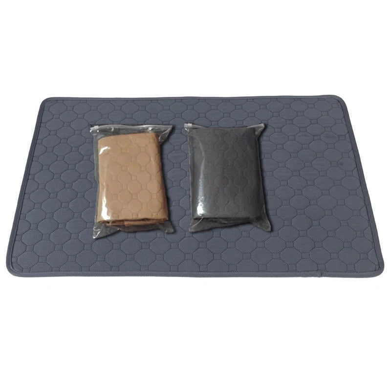 Waterproof Reusable Washable Dog Pet Diaper Mat  Training Pad Urine Absorbent Environment Protect Diaper Mat Dog Car Seat Cover