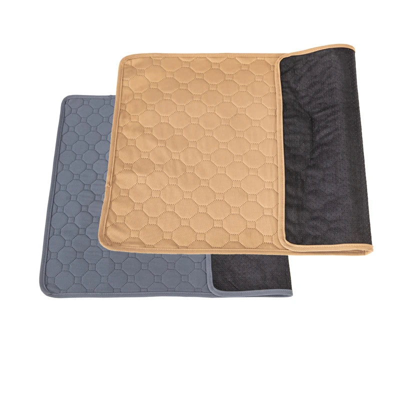 Waterproof Reusable Washable Dog Pet Diaper Mat  Training Pad Urine Absorbent Environment Protect Diaper Mat Dog Car Seat Cover