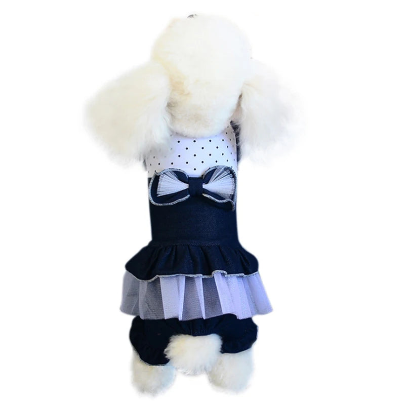 Summer Dress For Dog Pet Dog Clothes Wedding Dress Puppy Clothing Spring Fashion Dress Pet Clothes CW0331