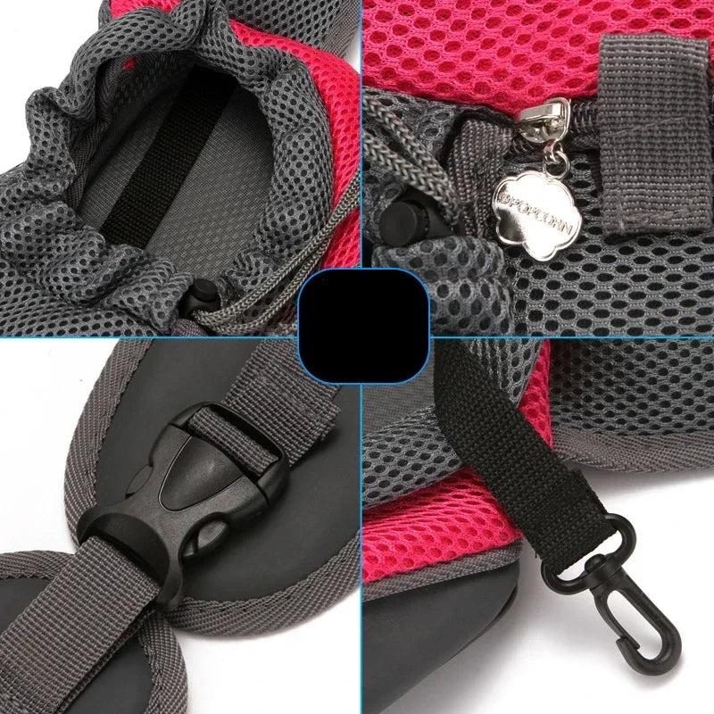 Pet Puppy Carrier S/L Outdoor Travel Dog Shoulder Bag Mesh Oxford Single Sling Handbag Comfort Tote Pouch Breathable Cat Bag