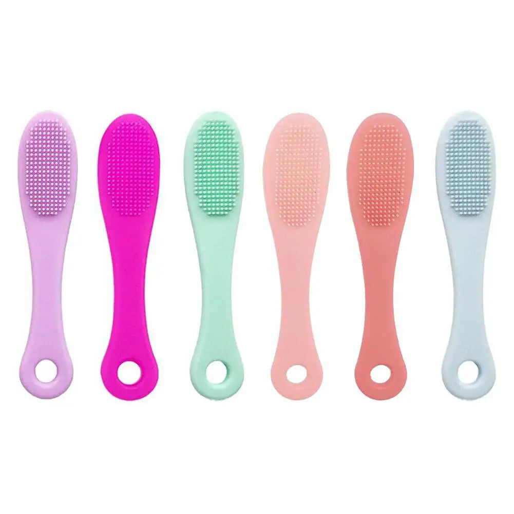 Soft Pet Finger Toothbrush Clean Nose Blackhead Acne Tear Stains Cat Acne Brush Silicone Dog Cat Wool Brush Dog Accessories