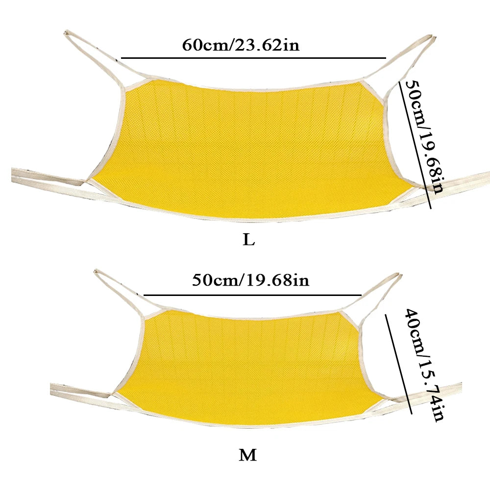 Pet Summer Hammock Swing Cat Beds Hanging Basket Cat Nest Pet Bed Removable and Washable The Dog Hangs The Nest Mats
