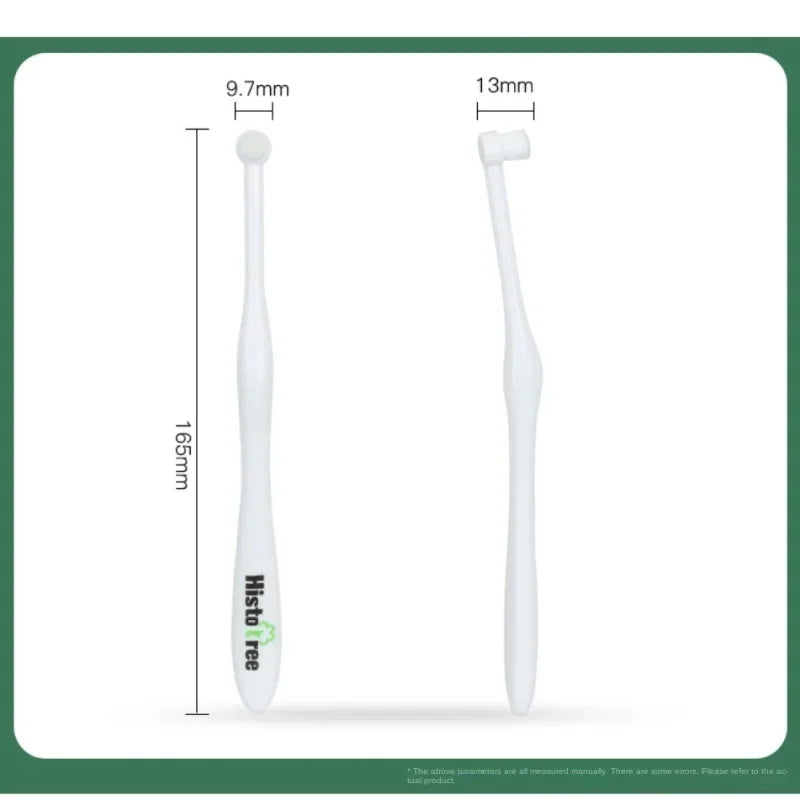 Round Head Toothbrush Remove Bad Breath and Tartar Dental Care Soft Brush Oral Cleaning Tools for Dogs and Cats