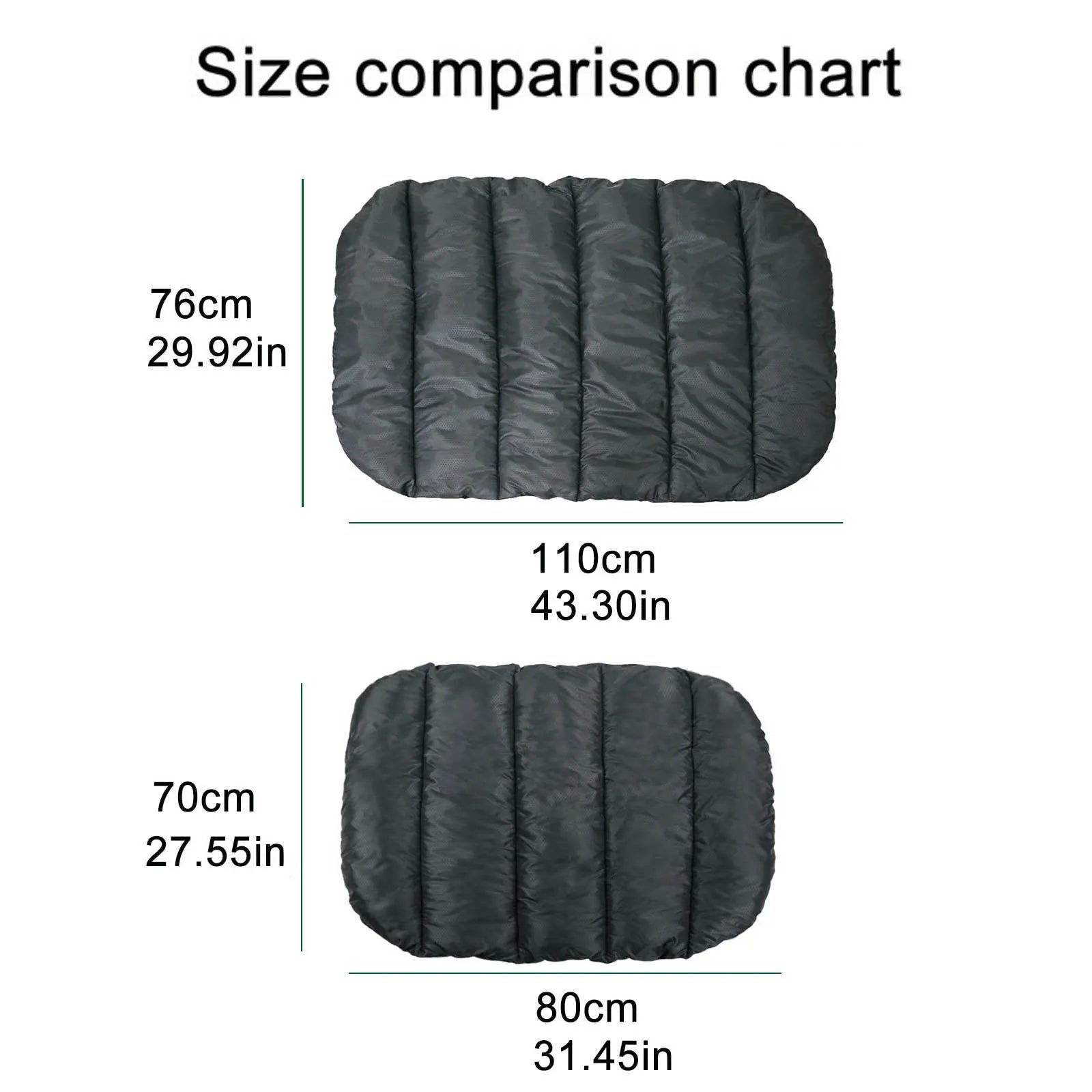 New Picnic Pet Bed Blanket Waterproof Outdoor Dog Mat Foldable Cat Sleeping Pad For Camping Travel Cat Cushion Pet Accessories