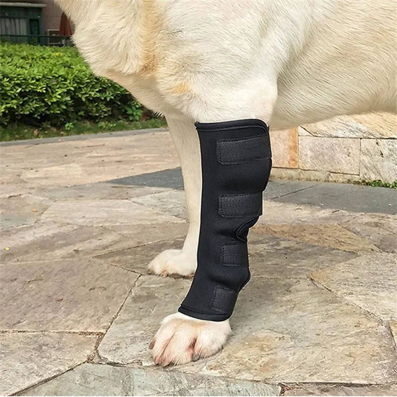Pet Dog Bandages Dog Injurie Leg Knee Brace Strap Protection For Dogs Joint Bandage Wrap Doggy Medical Supplies