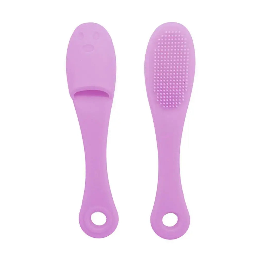 Soft Pet Finger Toothbrush Clean Nose Blackhead Acne Tear Stains Cat Acne Brush Silicone Dog Cat Wool Brush Dog Accessories