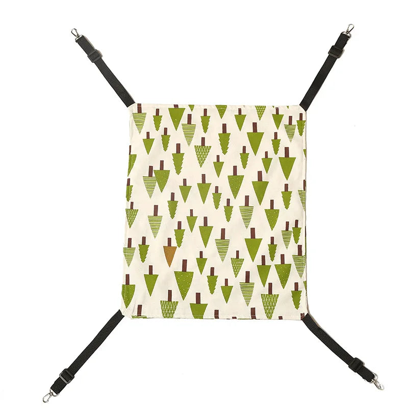 Pet Hammock Hanging Basket Cat Nest Puppy Bed Removable And Washable Hangs The Nest Mats