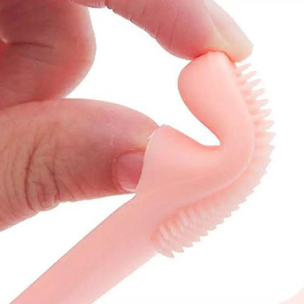 Soft Pet Finger Toothbrush Clean Nose Blackhead Acne Tear Stains Cat Acne Brush Silicone Dog Cat Wool Brush Dog Accessories