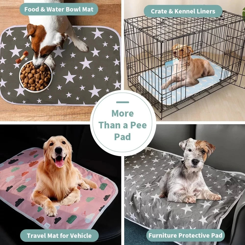 Washable Underpad for Dogs Reusable Waterproof
