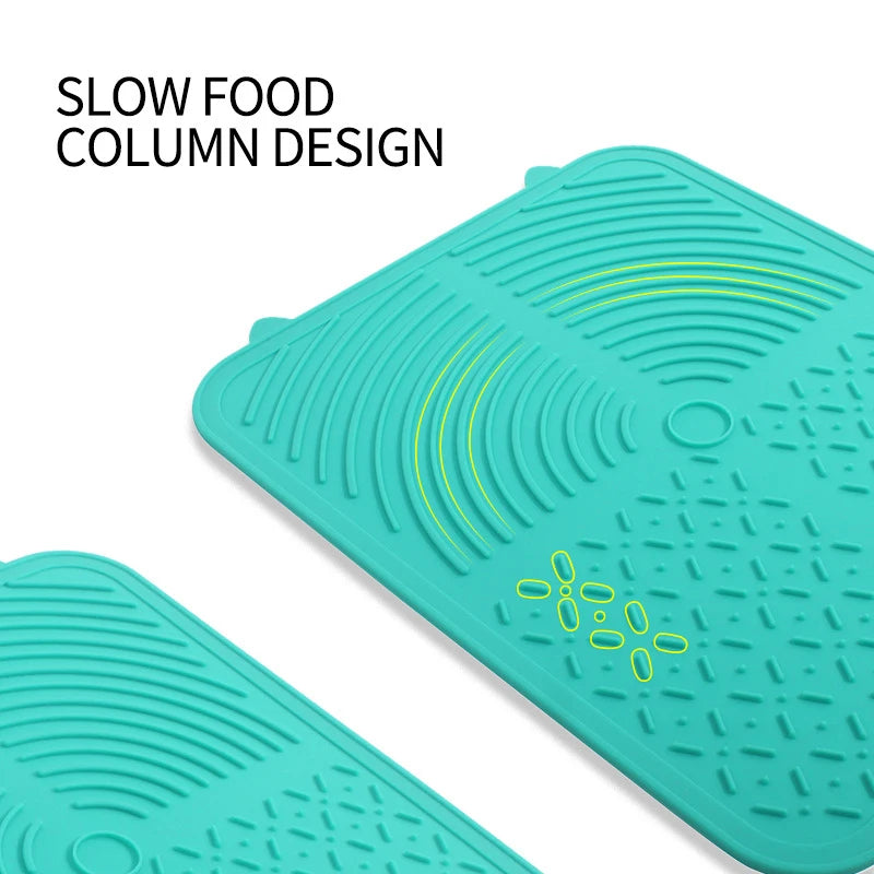 Licking Mat for Dogs & Cats,Thickening Dog Slow Feeder,Lick Mat with Suction Cups for Dog Anxiety Relief,Dog Treat Mat,Training