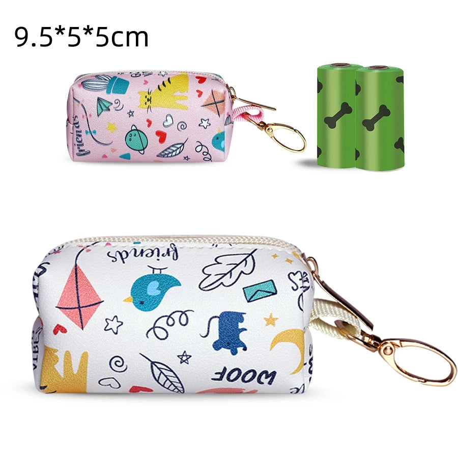 Portable Dog Poop Bag Dispenser Walking Outdoor Poop Bag Holder Dog Toilet Bag Pet Garbage Bags Pets Products For Dog Supplies
