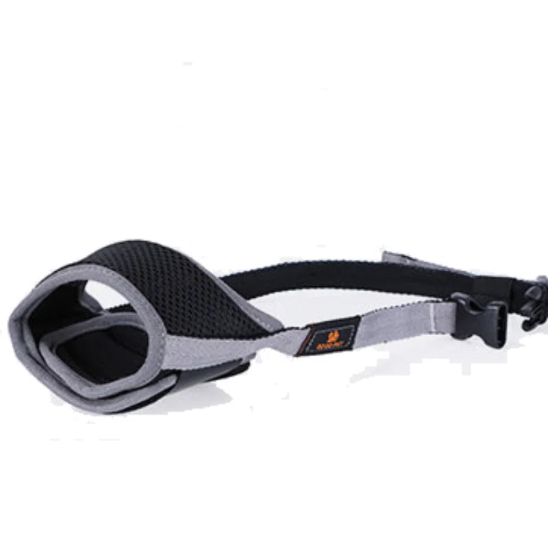 Pet Dog NO Bite Adjustable Mask Breathable Bark Bite Mesh Mouth Muzzle Grooming Anti Stop Chewing Anti Bark anti Bite  S-XXL