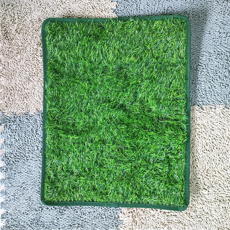 Dog Grass Pad Pee Mat Simulation Lawn Indoor Outdoor Pet Potty Training Washable Pee Pads for Dogs Training Pet Products