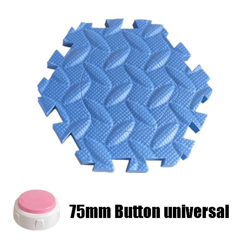 Pet Voice Recording Button Puzzle Pad Dogs Cats Training Communication Buttons Anti Slip Eva Mat Interactive Toy