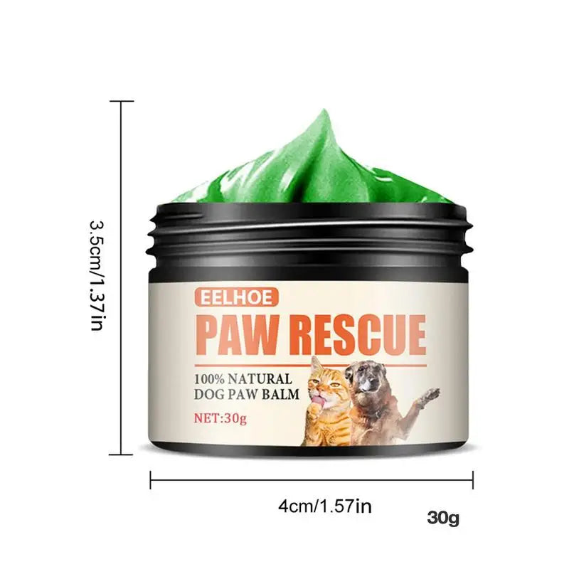 Paw Balm 30g Dog Paw Balm Soother Nose & Paw Moisturizer For Dogs Paw Pad Lotion Cat Paw Wax For Dry Paws Nose Pets Nose Cream
