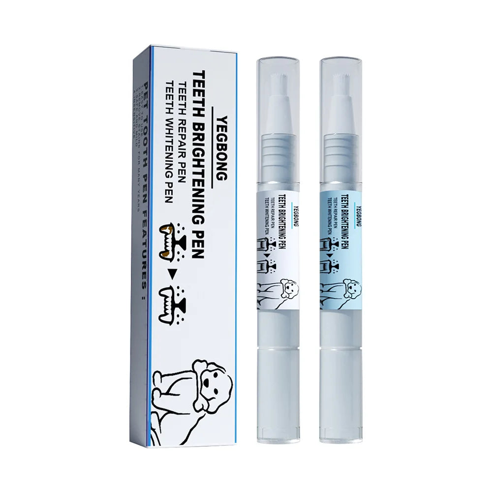 Pets Teeth Cleaning Tools Pet Toothbrush Clean Kit Tartar Remover Teeth Stones Scraper Dogs Tooth Stains Cleaning Pen