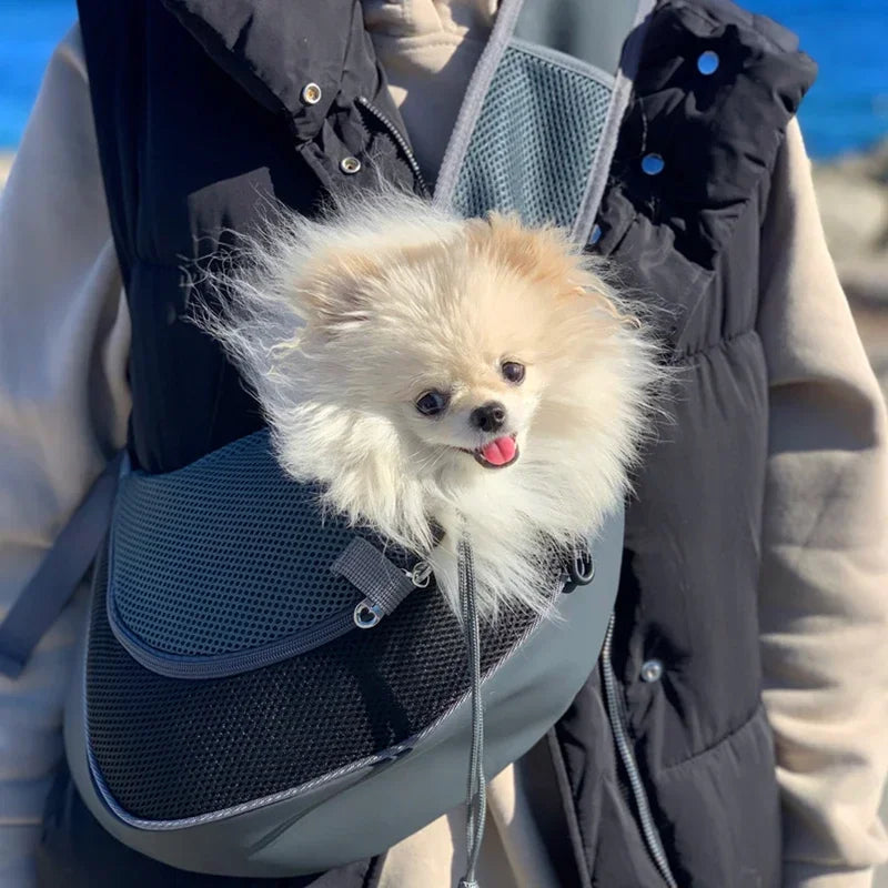Pet Puppy Carrier S/L Outdoor Travel Dog Shoulder Bag Mesh Oxford Single Sling Handbag Comfort Tote Pouch Breathable Cat Bag