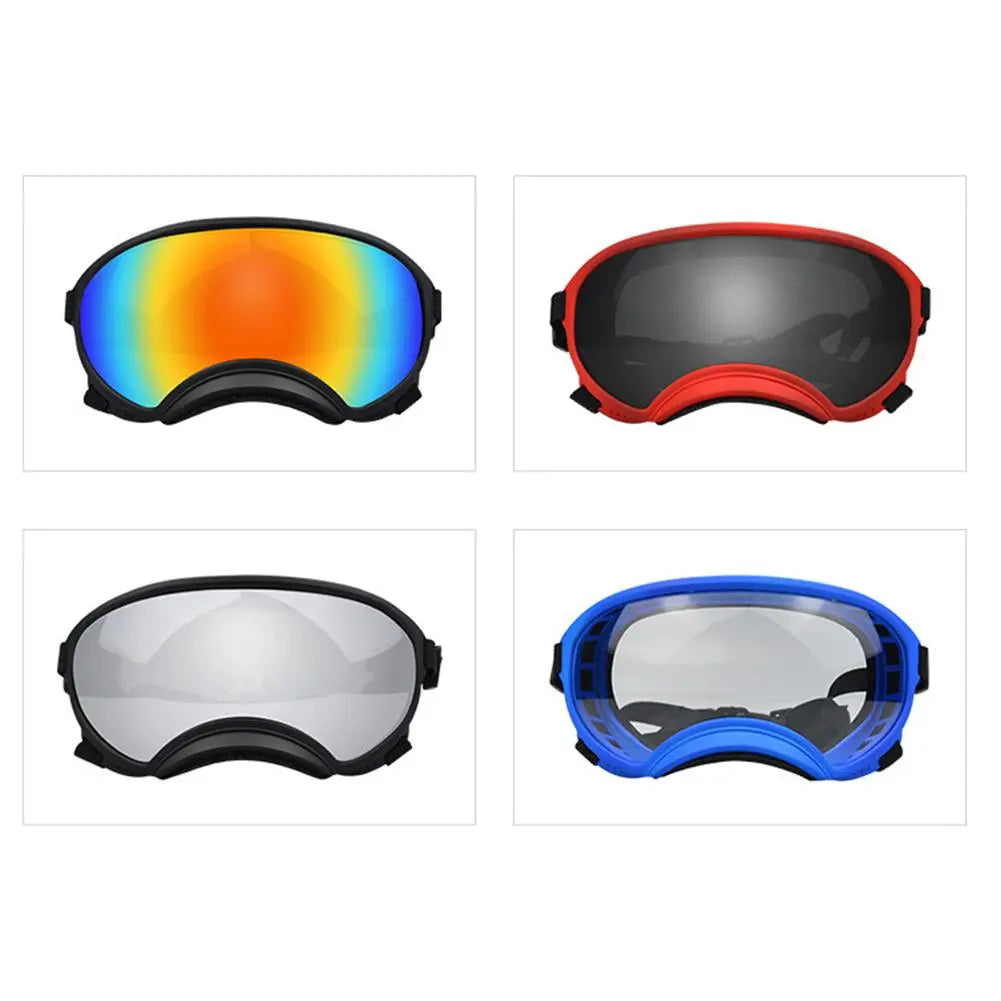 YOUZI Dog Sunglasses For Medium Large Dogs Uv Protection Windproof Goggles With Adjustable Strap Eyes Protection