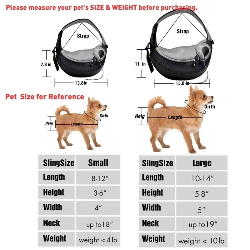 Pet Puppy Carrier S/L Outdoor Travel Dog Shoulder Bag Mesh Oxford Single Sling Handbag Comfort Tote Pouch Breathable Cat Bag